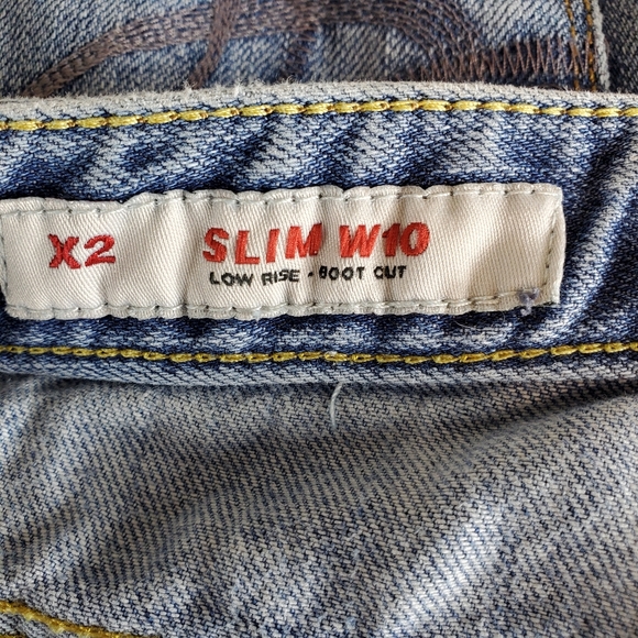 X2 Womens Low Rise Jeans Sz 6 Boot Cut - Picture 5 of 7